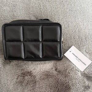 Amanda Uprichard Quilted Black Belt Bag